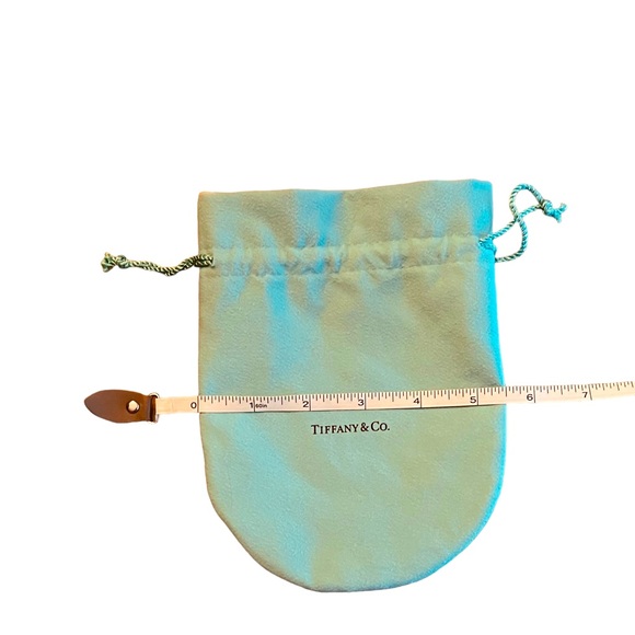 SOLD Authentic Tiffany & Co. Extra Large Pouch Drawstring Dust NEW (7 x 5 1/2) - Picture 4 of 4